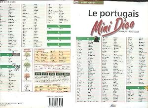 Bild des Verkufers fr Le portugais - Mini Dico franais-portugais N248 petit guide zum Verkauf von Le-Livre