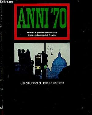 Imagen del vendedor de Anni '70 - troisieme et quatrieme annees d'italien (classes de seconde et de premiere) a la venta por Le-Livre