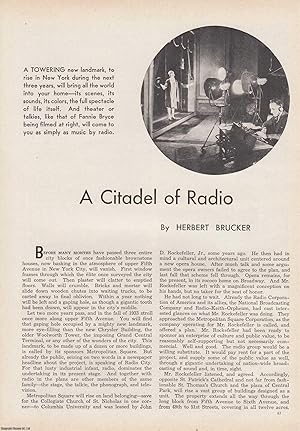 Immagine del venditore per The Proposed 'Radio City' Building for New York: Broadcasting for the Future. An original article from the American Review of Reviews, 1930. venduto da Cosmo Books