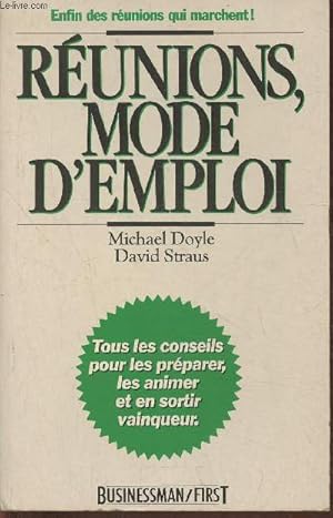 Imagen del vendedor de Runions, mode d'emploi a la venta por Le-Livre