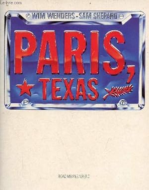 Seller image for Paris Texas. for sale by Le-Livre