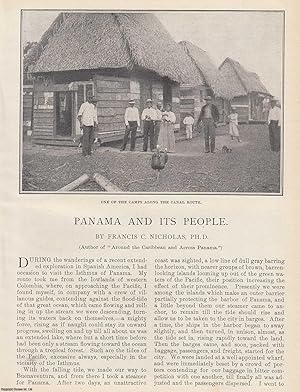 Seller image for Panama and its People; Latin-American Views of Panama and the Canal; The Panama Commission and its Work. A trio of original articles from the American Review of Reviews, 1904. for sale by Cosmo Books
