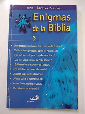 Imagen del vendedor de Enigmas de la biblia 3 a la venta por Libros nicos