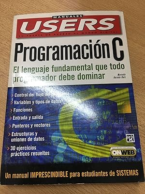 Seller image for Manuales Users, Progamacion C for sale by Libros nicos