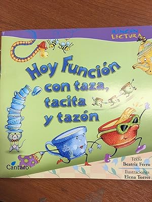 Bild des Verkufers fr Hoy funcion con taza, tacita y tazon zum Verkauf von Libros nicos