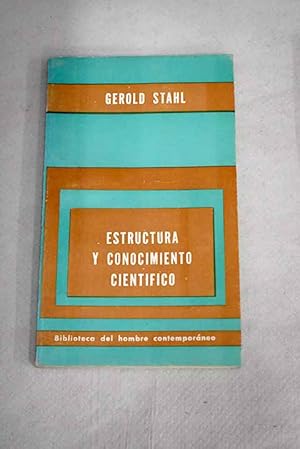 Image du vendeur pour Estructura y conocimiento cientfico mis en vente par Alcan Libros