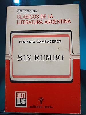 Seller image for Sin rumbo for sale by Libros nicos