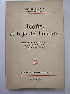 Seller image for Jesus, el hijo del hombre for sale by Libros nicos