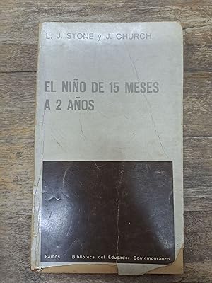 Seller image for El nio de 15 meses a 2 aos for sale by Libros nicos