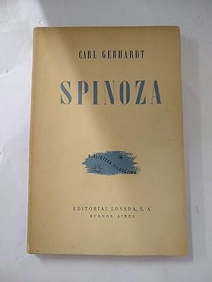 Image du vendeur pour Spinoza mis en vente par Libros nicos