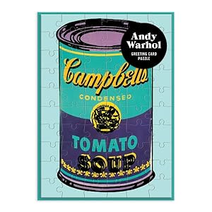 Seller image for Andy Warhol Soup Can Greeting Card Puzzle for sale by GreatBookPricesUK