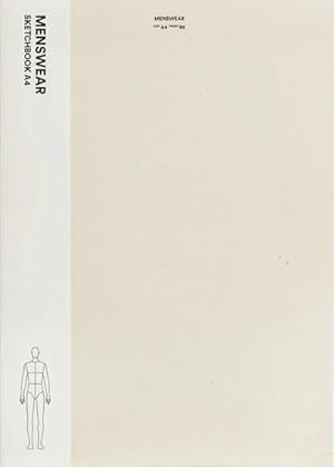 Bild des Verkufers fr Fashionary Menswear Sketchbook A4 zum Verkauf von AHA-BUCH GmbH