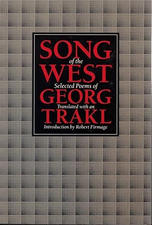Immagine del venditore per Song of the West: Selected Poems venduto da Kenneth Mallory Bookseller ABAA