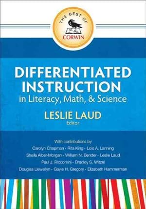 Bild des Verkufers fr Differentiated Instruction in Literacy, Math, & Science zum Verkauf von GreatBookPrices