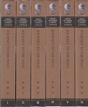 Seller image for JOURNEY TO THE WEST. LIBRARY OF CHINESE CLASSICS. CHINESE-ENGLISH (6 VOLUME SET. VOLUME 1,2, 3, 4, 5, AND 6) for sale by Easton's Books, Inc.