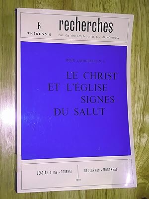 Seller image for Le Christ et l'glise signes du salut for sale by Livresse