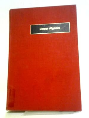 Imagen del vendedor de Linear Algebra a la venta por World of Rare Books