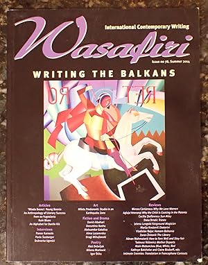 Seller image for Writing the Balkans (Wasafiri: International Contemporary Writing, v 29 no 2 iss 78 summer 2014) for sale by Raritan River Books