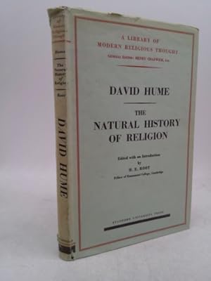 Bild des Verkufers fr The Natural History of Religion. A Library of Modern Religious Thought. zum Verkauf von ThriftBooksVintage