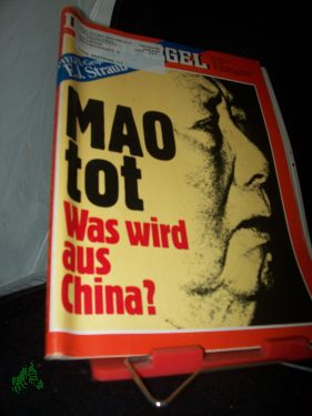 Bild des Verkufers fr 38/1976 Mao tot zum Verkauf von Antiquariat Artemis Lorenz & Lorenz GbR