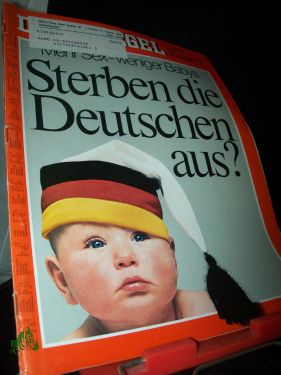 Bild des Verkufers fr 13/1975 Sterben die Deutschen aus? zum Verkauf von Antiquariat Artemis Lorenz & Lorenz GbR