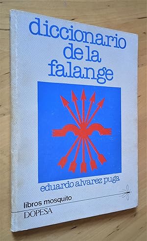 Imagen del vendedor de Diccionario de la Falange a la venta por Llibres Bombeta