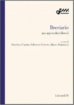 Seller image for Breviario per apprendisti filosofi. for sale by FIRENZELIBRI SRL