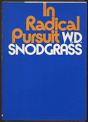 Seller image for In Radical Pursuit: Critical Essays and Lectures for sale by Between the Covers-Rare Books, Inc. ABAA