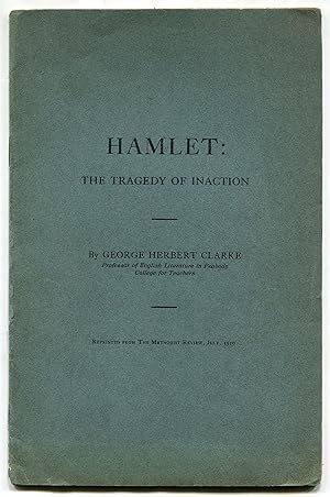 Bild des Verkufers fr Hamlet: The Tragedy of Inaction zum Verkauf von Between the Covers-Rare Books, Inc. ABAA