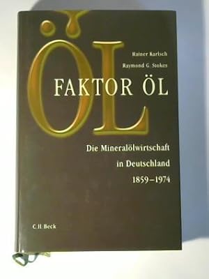 Bild des Verkufers fr Faktor l. Die Minerallwirtschaft in Deutschland 1859-1974 zum Verkauf von Celler Versandantiquariat