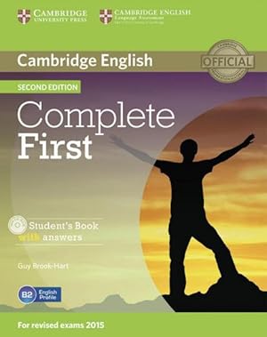 Image du vendeur pour Complete First: Second edition. Student?s Book with answers with CD-ROM mis en vente par Studibuch