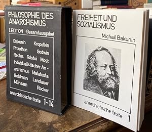 Bild des Verkufers fr Philosophien des Anarchismus. anarchistische texte 1-14. zum Verkauf von Antiquariat Thomas Nonnenmacher