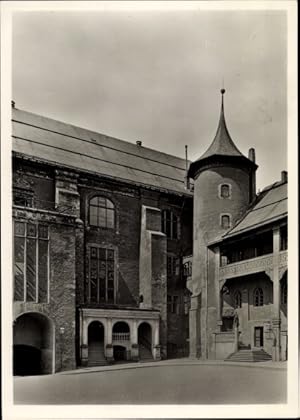 Ansichtskarte / Postkarte Kaliningrad Königsberg Ostpreußen, Der Schlosshof