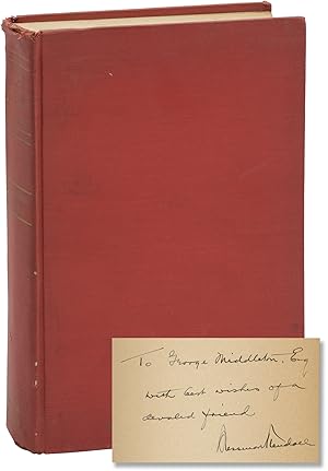 Never Let Weather Interfere (First Edition, Association Copy, inscribed to George Middleton)