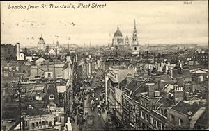 Ansichtskarte / Postkarte London City England, from St. Dunstan's, Fleet Street