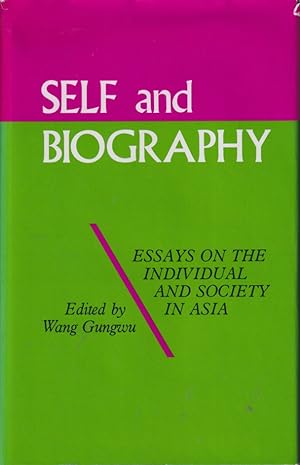Bild des Verkufers fr Self and Biography. Essays on the Individual and Society in Asia. zum Verkauf von Asia Bookroom ANZAAB/ILAB