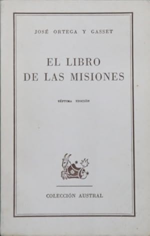 Imagen del vendedor de El libro de las misiones a la venta por Librera Alonso Quijano