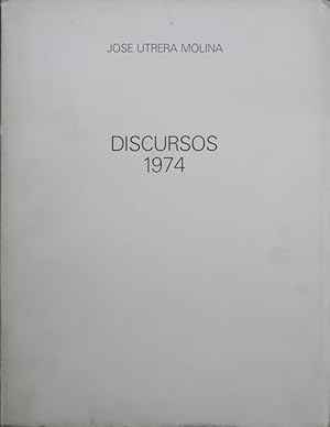 Bild des Verkufers fr Discursos 1974 zum Verkauf von Librera Alonso Quijano