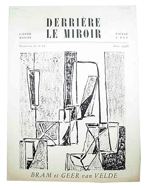 Seller image for Bram et Geer van Velde. Derrire le miroir No. 11 et 12. for sale by Harteveld Rare Books Ltd.