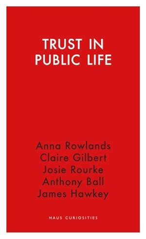 Seller image for Trust in Public Life for sale by GreatBookPrices