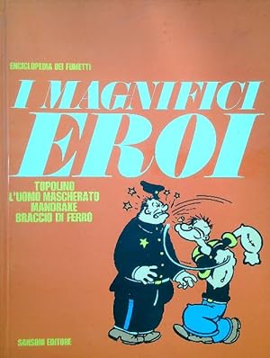 Bild des Verkufers fr Enciclopedia dei fumetti - I magnifici eroi/Parte prima zum Verkauf von Librodifaccia