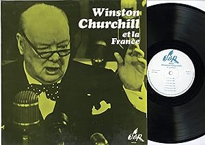 "Winston CHURCHILL et la France" LP 33 tours original Français / SERP HF 51 (1975)