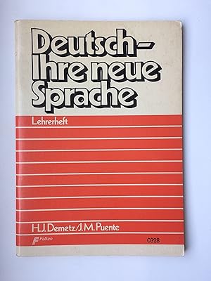 Deutsch - Ihre neue Sprache. Lehrerheft, falken-bücherei; Bd. 0328