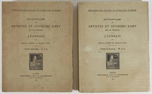 Seller image for Dictionnaire des artistes et ouvriers d'art de la France : Lyonnais for sale by Christophe He - Livres anciens