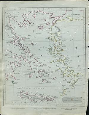 Candia and the Archipelago. Original Print