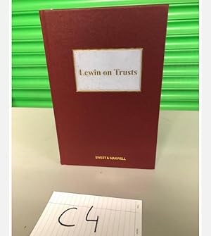 Seller image for Lewin on trusts eighteenth edition by Tucker for sale by UK LAW BOOK SELLERS LTD