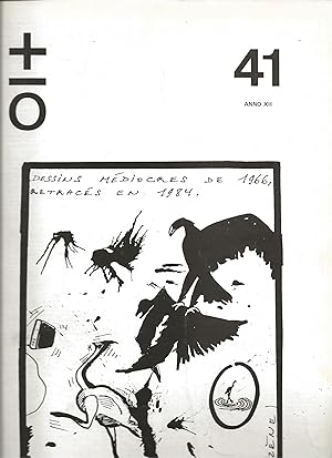 Plus Minus Zero : +-0 Numéro 41 - Octobre 1984 - Revue d'Art Contemporain