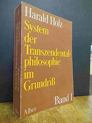 Bild des Verkufers fr System der Transzendentalphilosophie im Grundri, Band I (1), (von 2), zum Verkauf von Antiquariat Orban & Streu GbR