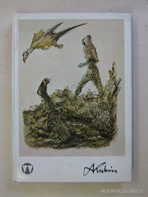 Imagen del vendedor de Alfred Kubin. Zeichnungen. Salzburg, Galerie Welz, 1967. Kl.-8vo. Mit zahlreichen, teils farbigen u. ganzseitigen Abbildungen. 100 S. Farbiger Or.-Pp. a la venta por Jrgen Patzer