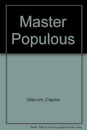 Seller image for Master Populous for sale by WeBuyBooks